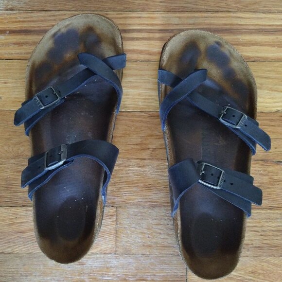 Birkenstock Mayari Women 39 Navy - Picture 1 of 7